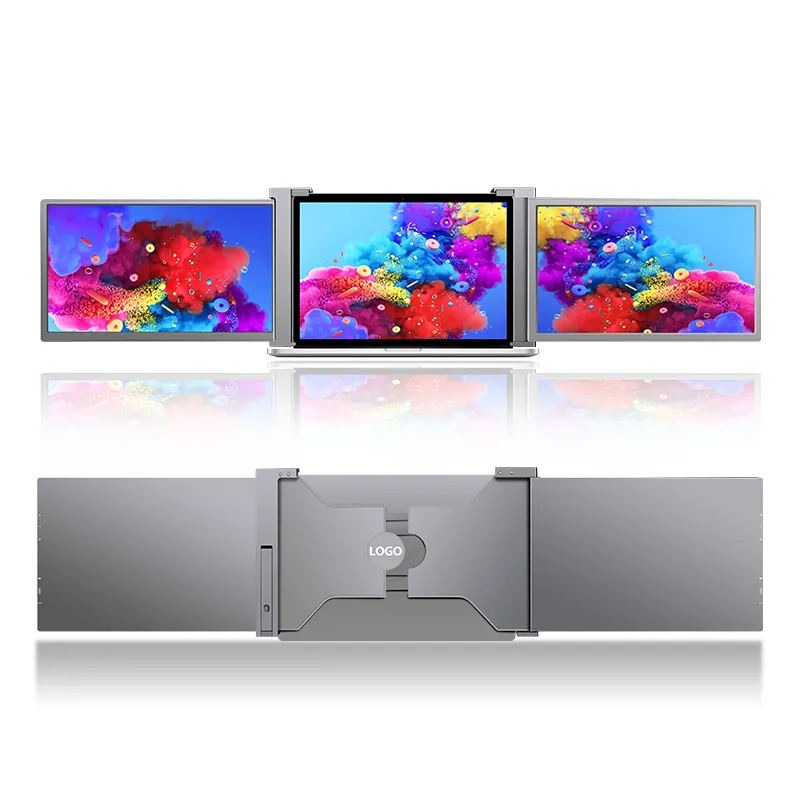 15" portable monitor 1920*1080p ips screen usb FHD screen with Type-C foldable for mobile PC game laptop extended screen