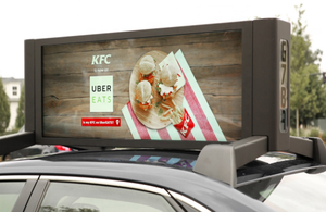 P2.5 водонепроницаемый двухсторонний уличный автомобильный Топ видео такси светодиодный дисплей верхний экран крыши автомобиля - Product Image 6