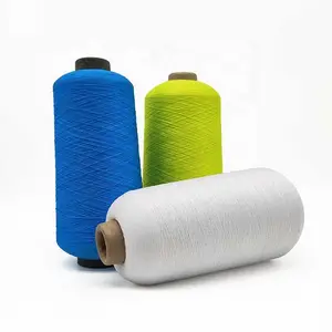 Excellent Color Fastness Blue Cambirdge Filament High Stretch High Elastic Elastic Polyester Yarn