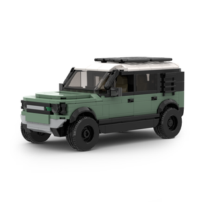 Bloques de Construcción MOC SUV City Car Racer, Coche Todoterreno Clásico, Super Técnico, Creativo, Juego de Garaje DIY - Product Image 4