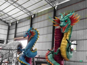 Fantástico Dragón Animatrónico de Simulación para Exhibiciones y Eventos - Product Image 1