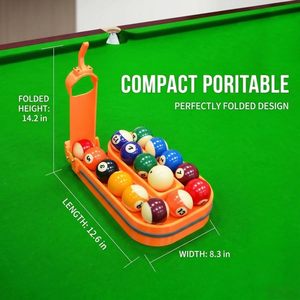 FuPai - Soporte para Bolas de <span class=keywords><strong>Billar</strong></span> Impreso en 3D &amp;   Herramienta de Entrenamiento de Snooker, para una Práctica Consistente - Product Image 3