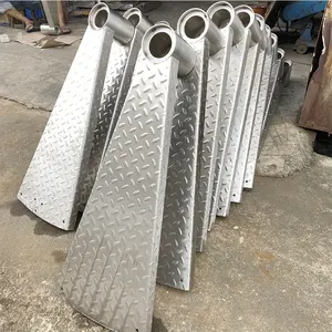 Núcleo escada de ferro de aço leve da construção da venda superior
