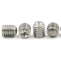 Vis sans tête à six lobes personnalisées de haute qualité en acier inoxydable SS304 A2-70 18-8 304, vis à embase Torx à pointe plate, fabriquées en Chine