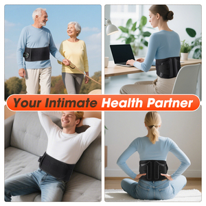 Cinto Massageador de Cintura Sem Fio Recarregável com Aquecimento e Controle de Tempo, Mais Novo de 2025, para Alívio da Fadiga e Relaxamento Muscular - Product Image 6