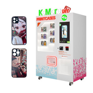 Tự làm điện thoại di động trường hợp in ấn Wall Mount tự động Iphone điện thoại trường hợp máy in máy bán hàng tự động cho trung tâm mua sắm - Product Image 1