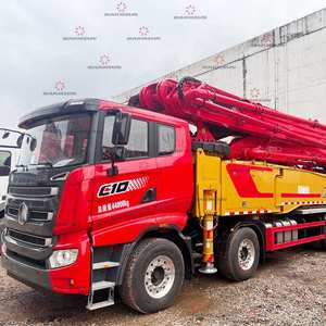 أعلى علامة تجارية عالية الجودة 60m sy5449thbfb 600C-10 مضخة خرسانة مركبة على شاحنة مضخة هيدروليكية - Product Image 4