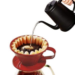 Moderne 50 pièces/sac en forme de bol à gâteau 50g papier <span class=keywords><strong>filtre</strong></span> à café ondulé infusé à la main conception stockée - Product Image 6