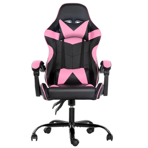 Giá Rẻ PC Racing Máy Tính Ngả Da Silla Gamer Đẹp Chơi Game Ghế Với Chỗ Để Chân Màu Hồng Cho Phụ Nữ - Product Image 1