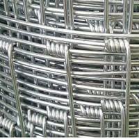 Alambre de hierro galvanizado de inmersión en caliente, alambre de bajo carbono para cerca de campo, granja de ovejas, ganado, valla de ganado, precio de fábrica