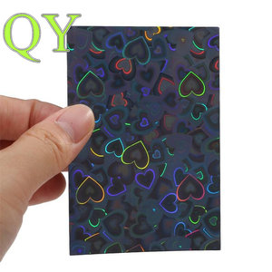 YY OEM Clear Holographic Card Sleeves Porte-carte de protection intérieur pour cartes photo et cartes à collectionner - Product Image 4