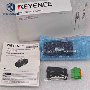 Módulo compatible con DeviceNet KEYENCE NU-DN1, E/S de consulta y mensajes expuestos, máximo 16 sensores, 24 VCC, para amplificadores de sensores N-bus - Product Image 1