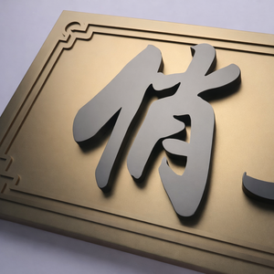 कस्टम स्टेनलेस स्टील आउटडोर स्टोरफ्रंट साइन बोर्ड 3 डी उठाए गए अक्षरों स्प्रे - Product Image 4