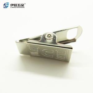 Clips de reliure en métal DIY YIWANG Factory, petits clips pour badges, clips Bulldog - Product Image 5