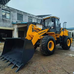 Cargador de ruedas al mejor precio barato usado China Liugong 856 cargador frontal superior con alto rendimiento 2021 AÑO para la venta - Product Image 2