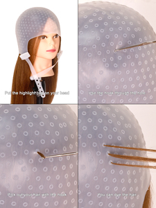 Tiệm hớ<span class=keywords><strong>t</strong></span> <span class=keywords><strong>t</strong></span>óc công cụ Trắng Silicone <span class=keywords><strong>TIE</strong></span> <span class=keywords><strong>DYE</strong></span> mũ màu <span class=keywords><strong>t</strong></span>óc highligting Pick up <span class=keywords><strong>Dye</strong></span> màu <span class=keywords><strong>t</strong></span>óc hat - Product Image 3