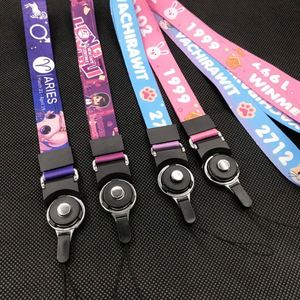 Wholesale Heat Transfer Printing Ribbon Strap Mobile Phone <b>Lanyard</b> Work Permit Hanging Rope Customizable Logo Pattern - Product Image 2