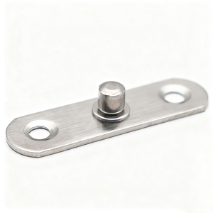 Bisagra de Puerta de Acero Inoxidable <span class=keywords><strong>ECREW</strong></span> de 360 Grados, Diseño Moderno, Eje Giratorio, Bisagra Pivotante Invisible para Puertas de Madera, Juntas Pivotantes de 3 mm - Product Image 5