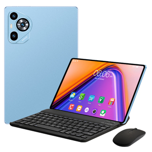 Tablette PC 2-en-1 Android 15 de 10,1 pouces avec processeur MTK, 16 Go + 512 Go, double carte SIM, clavier, stylet et souris, idéale pour l'éducation - Prix usine - Product Image 1