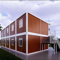 Conteneur plat en acier de luxe personnalisé de 20 pieds nouveau design de maison préfabriquée à faible coût de l'usine chinoise