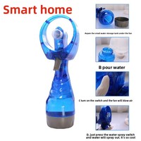 Souvenir de mariage, mini ventilateur portatif à main, humidificateur, rafraîchisseur d'air extérieur, idéal pour la plage, alimenté par batterie, 3.7W, en plastique