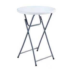 Mesa de Bar redonda plegable de plástico <span class=keywords><strong>Mesas</strong></span> de cóctel para fiestas o <span class=keywords><strong>alquiler</strong></span> de eventos - Product Image 1