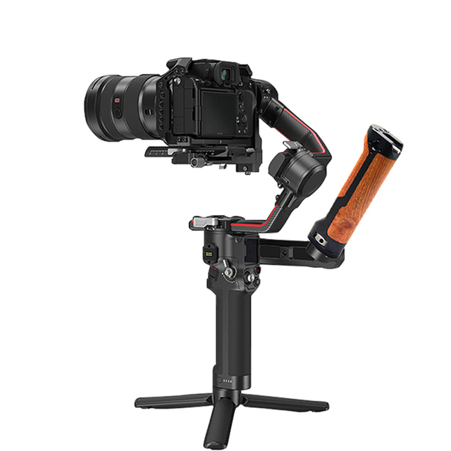 Mamen Camera Accessories for DJI Ronin Stabilizer Wooden Handle Dslr From China Supply Aluminium Alloy Camera Cage