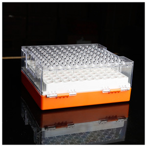 Caja de Almacenamiento de Muestras de Laboratorio con 96 Pocillos y Tapa para Uso en Refrigeración Médica - Product Image 5