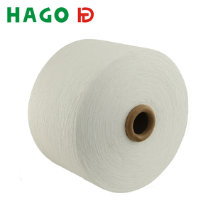 HAGO Bông Sợi Bán Buôn Hữu Cơ Carded Bông Nhà Sản Xuất Sợi Cho Dệt Kim Vớ Vải Sợi Bông Tái Chế - Product Image 2