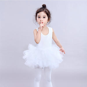 Vêtements pour enfants européens et américains <span class=keywords><strong>Jupe</strong></span> <span class=keywords><strong>tutu</strong></span> de danse de performance pour filles Robe de pratique de ballet de performance - Product Image 6