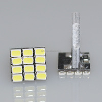 Fahrzeugteile & Zubehör Auto-Beleuchtung Weiße Innenraum-LED-Seitenparkleuchte W5W T10 12LED 12SMD 1206 für Nachrüstung/Upgrade