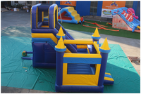 Château gonflable commercial en PVC pour enfants, location de château de saut gonflable pour événements avec souffleur, jouet unisexe
