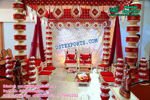 Columnas Decorativas para Bodas Indias, Columnas Tradicionales para Entrada de Bodas, Decoración para Pasillo de Boda, Decoración con Columnas para Bodas en el Reino Unido - Product Image 2