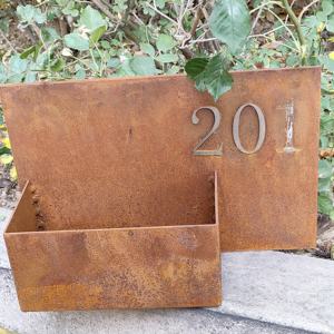 Jardinera de Acero Corten para Decoración Artística, Maceta Grande para Exteriores, Adorno para Jardín o Patio Trasero, Tamaño Personalizado - Product Image 5
