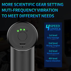 Sıcak satış yeni kas doku fasya spor titreşim Mini ekleri derin profesyonel vücut masaj tabancası Relax - Product Image 5