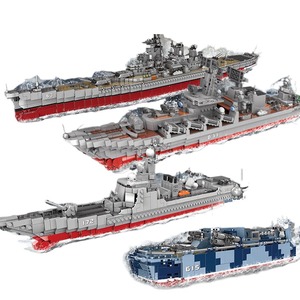 745PCS Educational Construction Model <b>Toy</b> Set for Kids-ABS Plastic Building Blocks Boat Theme Multi Color Ages 5-7 Years - Product Image 6