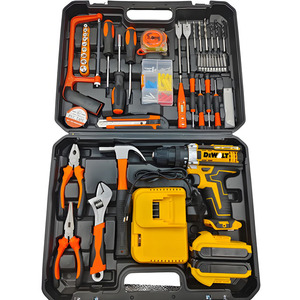 Bộ máy khoan điện không dây đa năng 21v 24v 48v, bền bỉ, kèm tua vít và mũi khoan - Product Image 2