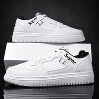 Chaussures de Skateboard Classiques Simples pour Hommes, Vente en Gros, Nouvelle Collection Printemps-Été, Respirantes avec Doublure en Maille, Style Décontracté