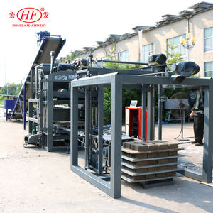 छोटे ब्लॉक कारखाने के लिए डिज़ाइन किए गए खोखले ब्लॉक उत्पादन के लिए QT4-25 पूरी तरह से स्वचालित ब्लॉक मशीन - Product Image 2