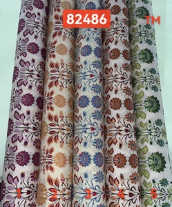 Tissu en rayonne imprimé 30S 45S, doux, motif floral personnalisé, tissé en <span class=keywords><strong>chalis</strong></span>, 100% viscose rayonne pour robe - Product Image 4