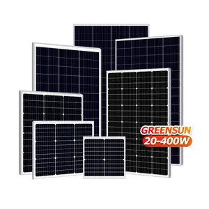 Cheap Price 50W 100W 200W 300W 400W Monocrystalline Silicon Solar Panels 12V 24V Perc Small Solar Panel