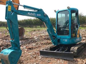 Pelle sur chenilles Kubota U35S japonaise d'origine mini pelleteuses de 3 tonnes pelleteuses U35 u15 u17 pour Offre Spéciale - Product Image 4