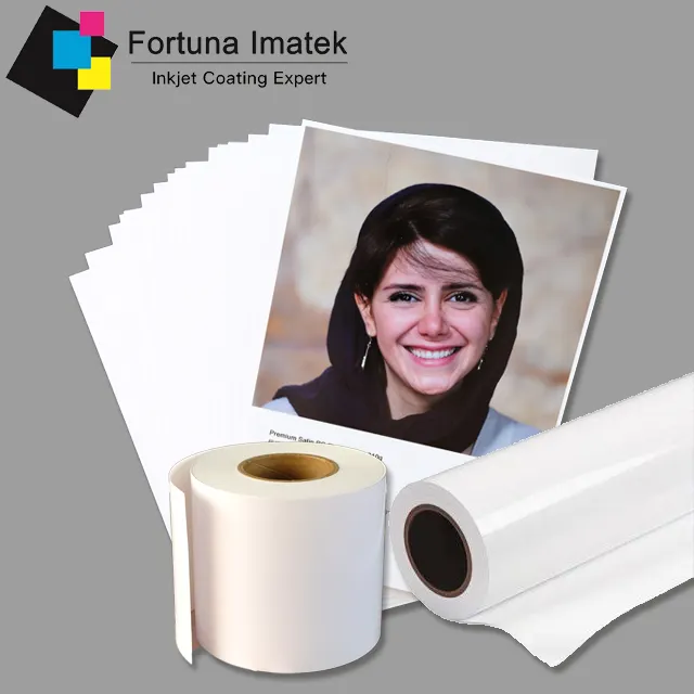 Environmental Art Reproduction OEM 240gsm RC Digital Inkjet Printing Photo Paper Crystal