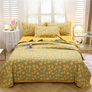 Nuovo <span class=keywords><strong>Set</strong></span> di Biancheria da Letto di Lusso Direttamente dal Produttore, <span class=keywords><strong>Set</strong></span> Copripiumino Rinfrescante in Seta Ghiaccio Tulipano, Misure Singola e Matrimoniale, Fornitore di Tessuti Misto Cotone-Lino - Product Image 2
