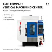 Centre d'usinage compact LEYO T600 3/4/5 axes CNC Robodrill, centre d'usinage CNC Fanuc Robodrill, machine de fraisage CNC pour métaux