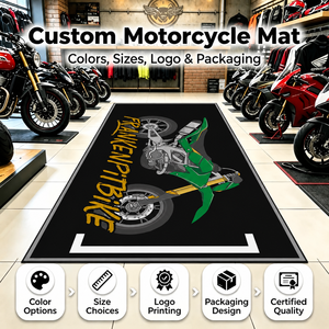 <span class=keywords><strong>Tapis</strong></span> de garage <span class=keywords><strong>moto</strong></span> personnalisé avec logo, <span class=keywords><strong>tapis</strong></span> de course imprimé, <span class=keywords><strong>tapis</strong></span> antidérapant pour zone de pit de motocross et affichage de marque d'équipe - Product Image 1