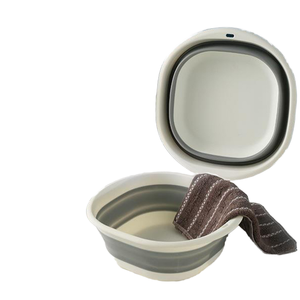 <span class=keywords><strong>25</strong></span>*9cm Portable Pied Trempage Baignoire de Pliable En Plastique Pliant Voyage Pied Baignoire Pliable En Plastique Lavabo - Product Image 2