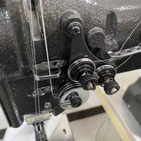 Machine à coudre à double aiguille à bras courbé OREN RN-QB2ZD2, machine à coudre à clip encastré cylindrique, machine à coudre pour jambes de pantalon