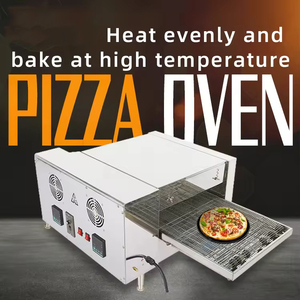 Horno de Pizza Automático con Cinta Transportadora, Pantalla Digital Comercial, Horno Eléctrico para Pizzerías - Product Image 4