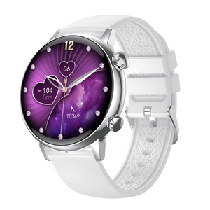 HK39T Women's AMOLED <b>Smart</b> Watch 1.19" HD Screen NFC IP68 Health Tracker BT Calling - Product Image 1